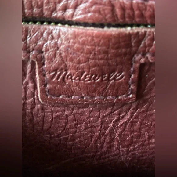 Madewell Medium Transport Tote Dark Cabernet - Picture 9 of 15